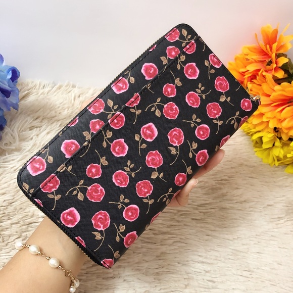 NWT Kate Spade Laurel Way Hazy Rose Neda Wallet - Picture 3 of 8
